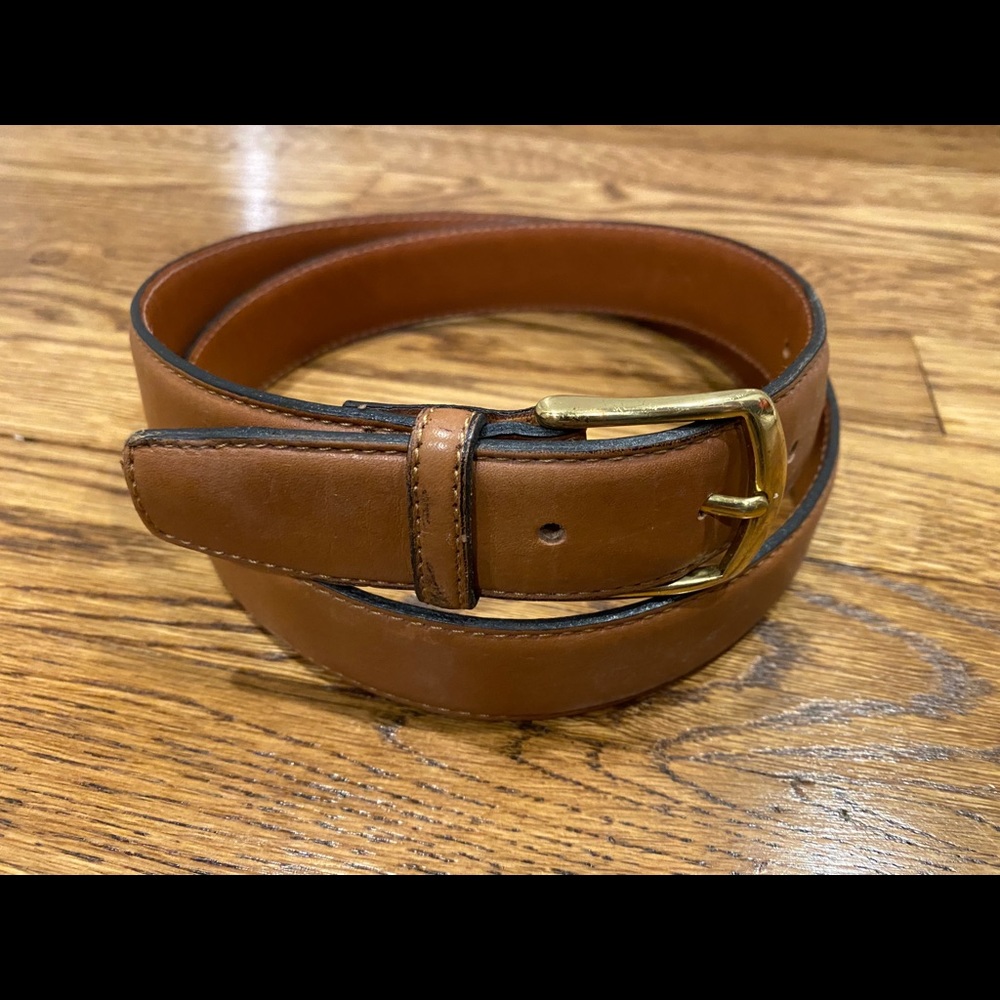 Men’s Brown Leather Belt